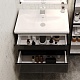 Style Line Мебель для ванной Даймонд 80 Люкс черная, PLUS подвесная – фотография-18